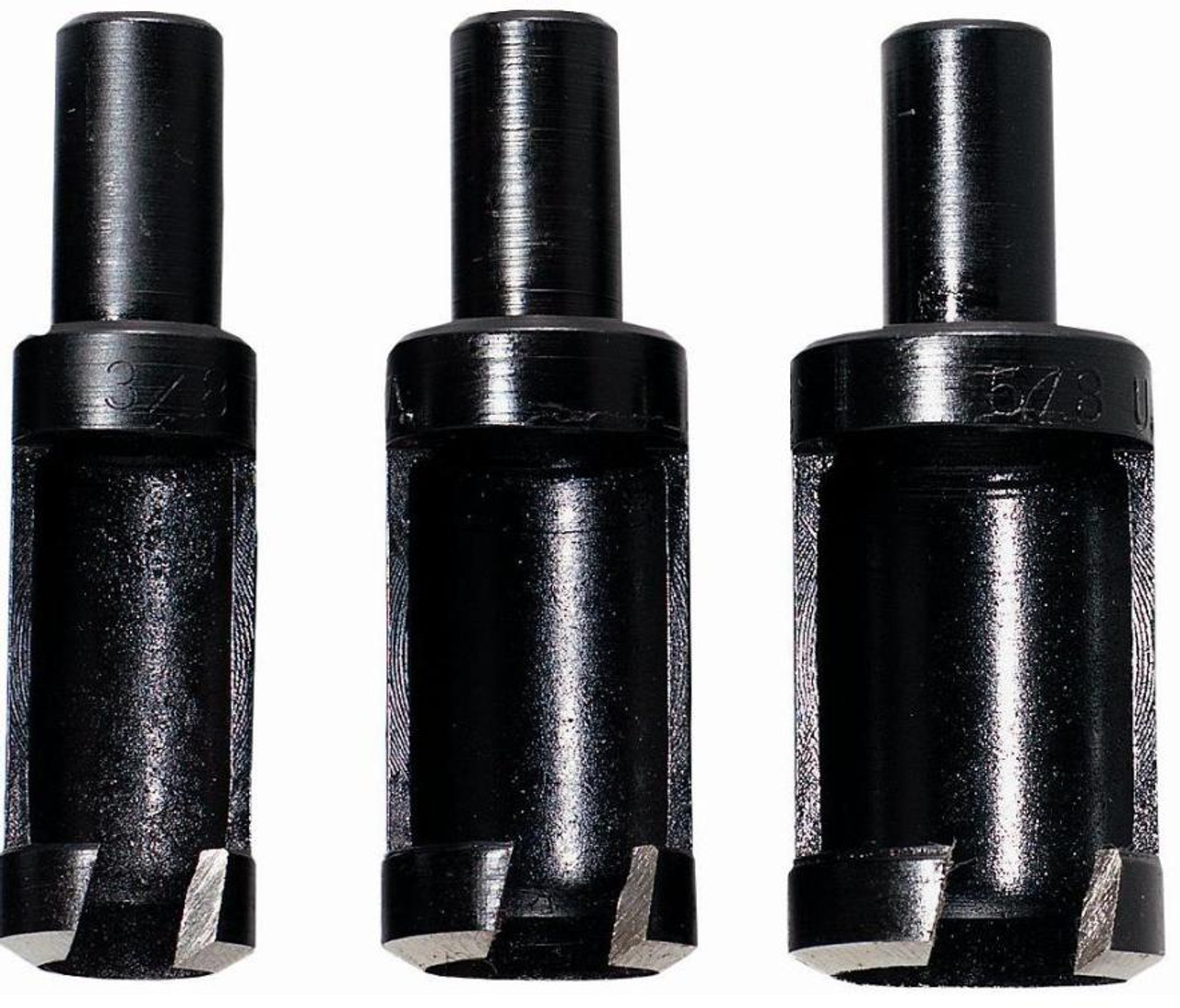 General S31 Plug Cutter 3-Piece Set with 3/8-Inch, 1/2-Inch & 5/8-Inch Diameter Bits S31