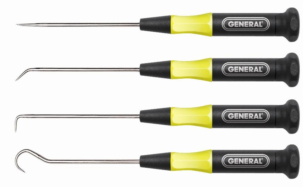 General Tools General Four-piece Precision Fixed Blade Probe Set 60004  General Tools General Four-piece Precision Fixed Blade Probe Set 60004