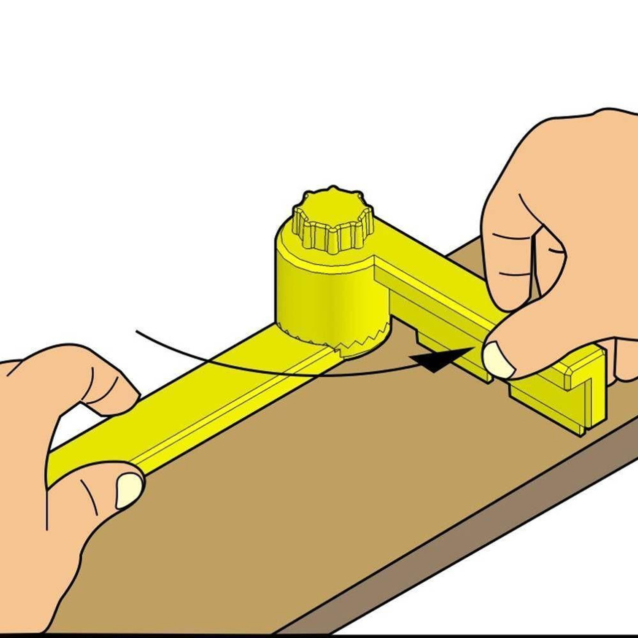 General Tools General  ANGLE-IZER & ANGLE-IZER Gauge, 45/60/75/90-degree angles 8361 
