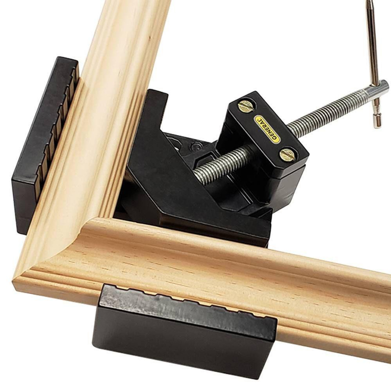 General Tools General 90 Degree Corner Clamp Jig, Max Clamp Capacity 2.7 in, Workbench Mountable, Aluminum 857 