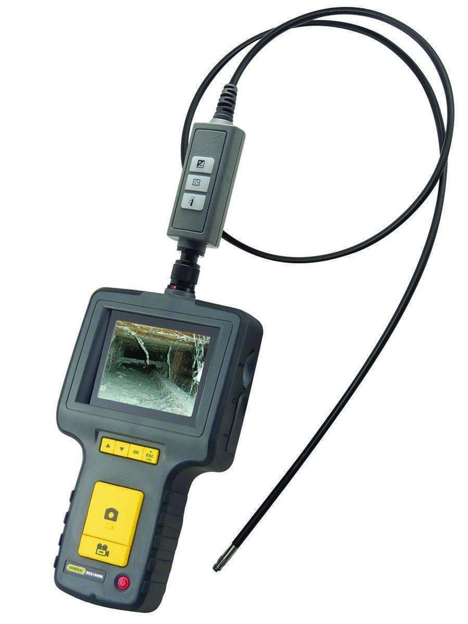General Tools General Recording Video Inspection Camera/Borescope with High-Performance Probe DCS1600HP 