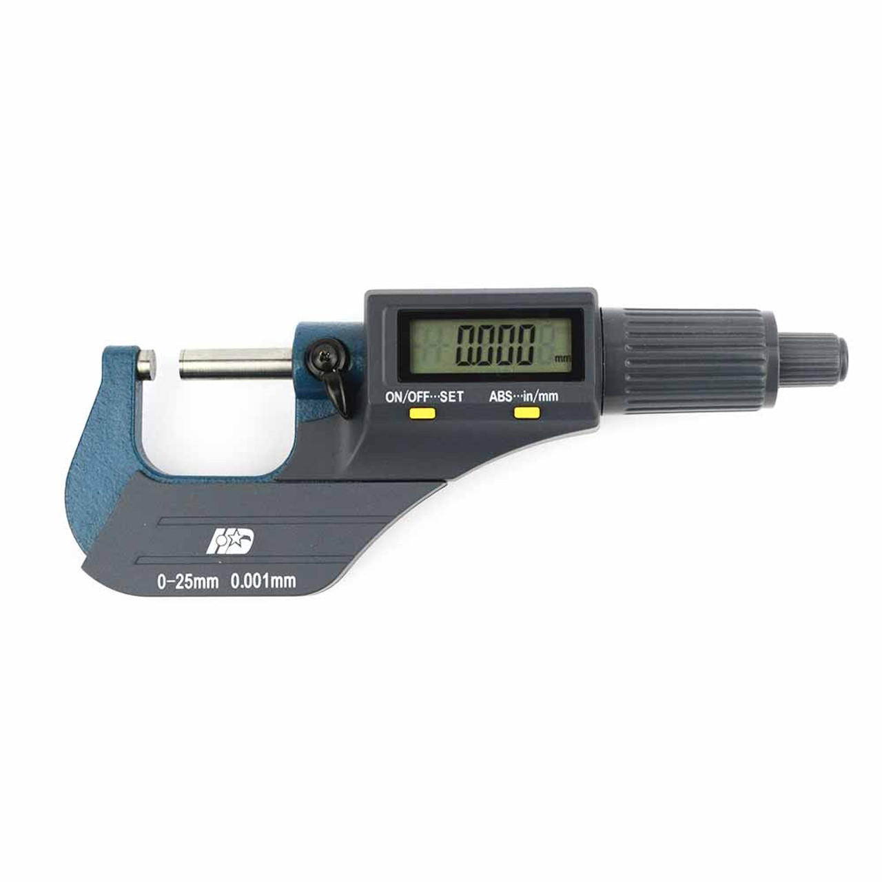 Big Horn Digital Electronic Outside Micrometer 0-1 Inch Large LCD 19204