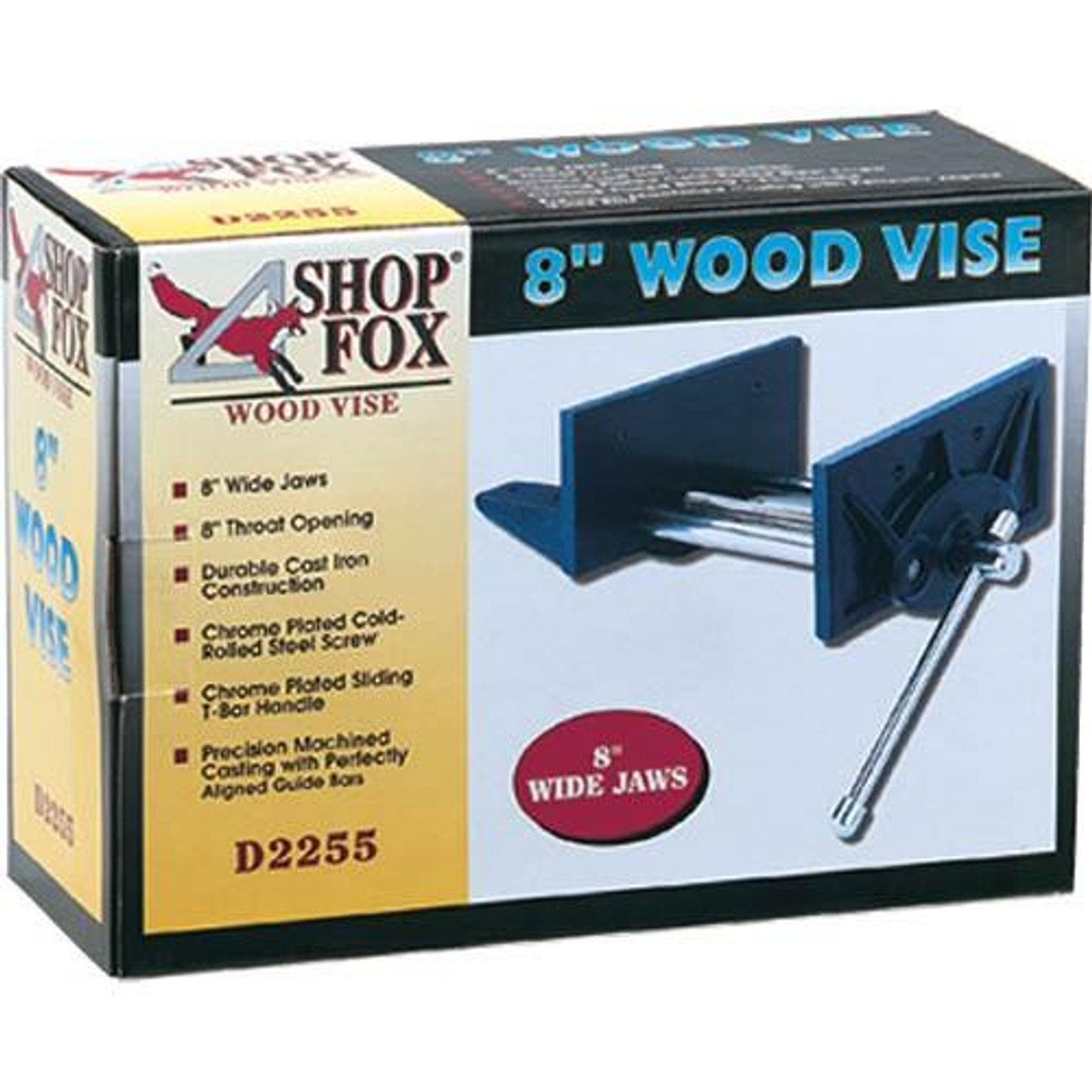 Woodstock International Woodstock Shop Fox 8" Wood Vise D2255 