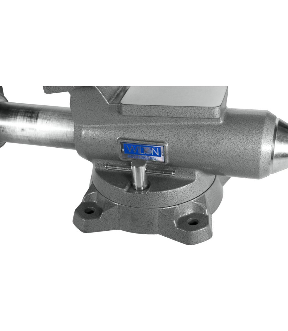  Wilton Mechanics Pro Vise 8 in Jaw Width, 8-1/2" Jaw Opening, 360Â° Swivel Base 28813 