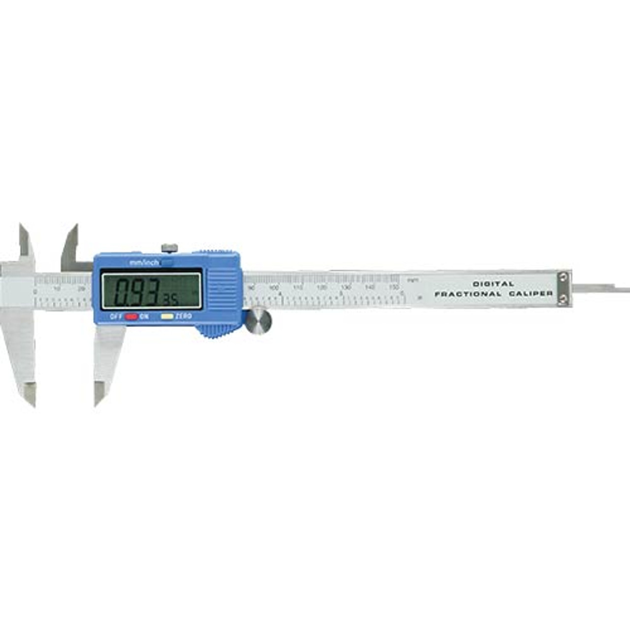 Woodstock Shop Fox Fractional Digital Caliper 6" D4112