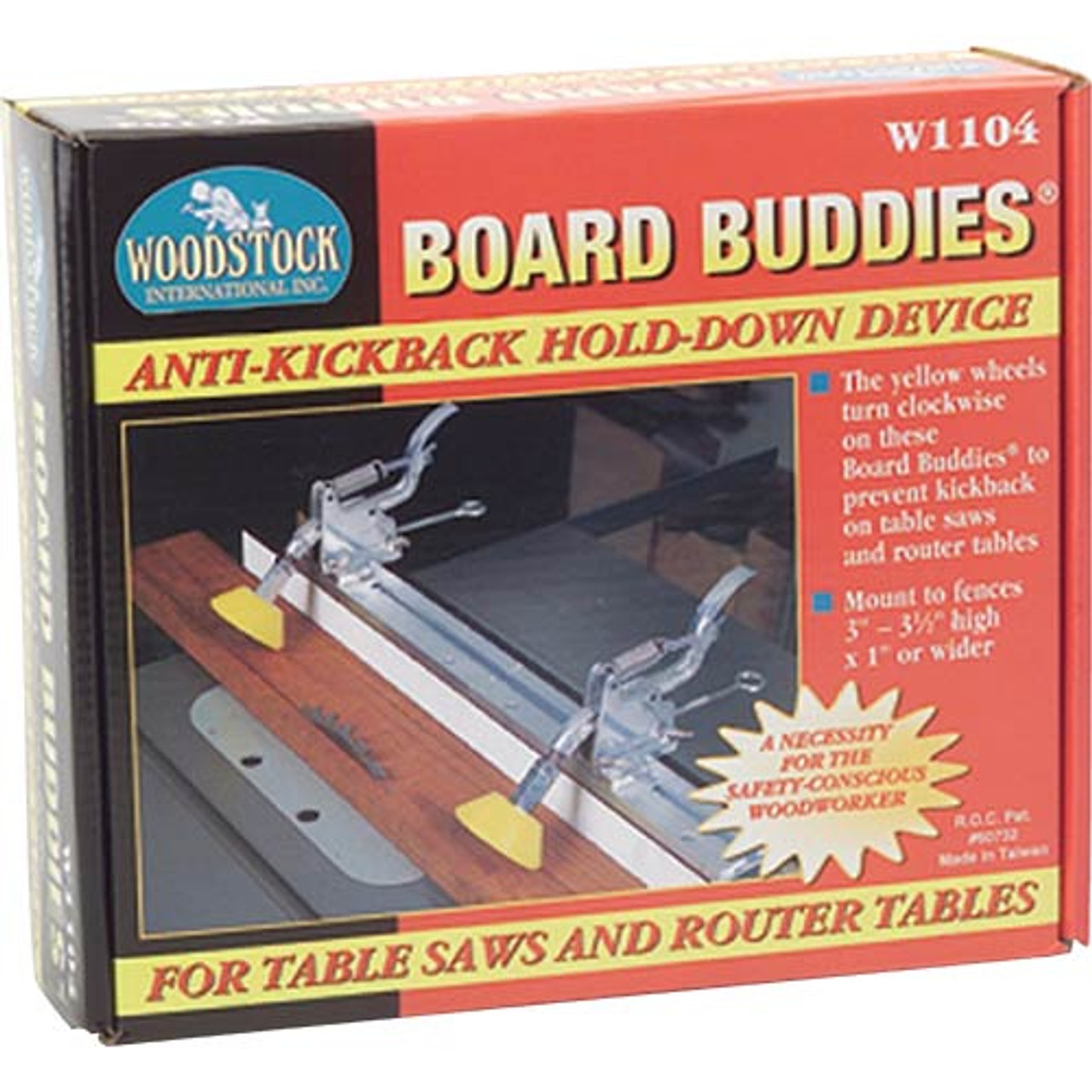 Woodstock Board Buddies Yellow W1104