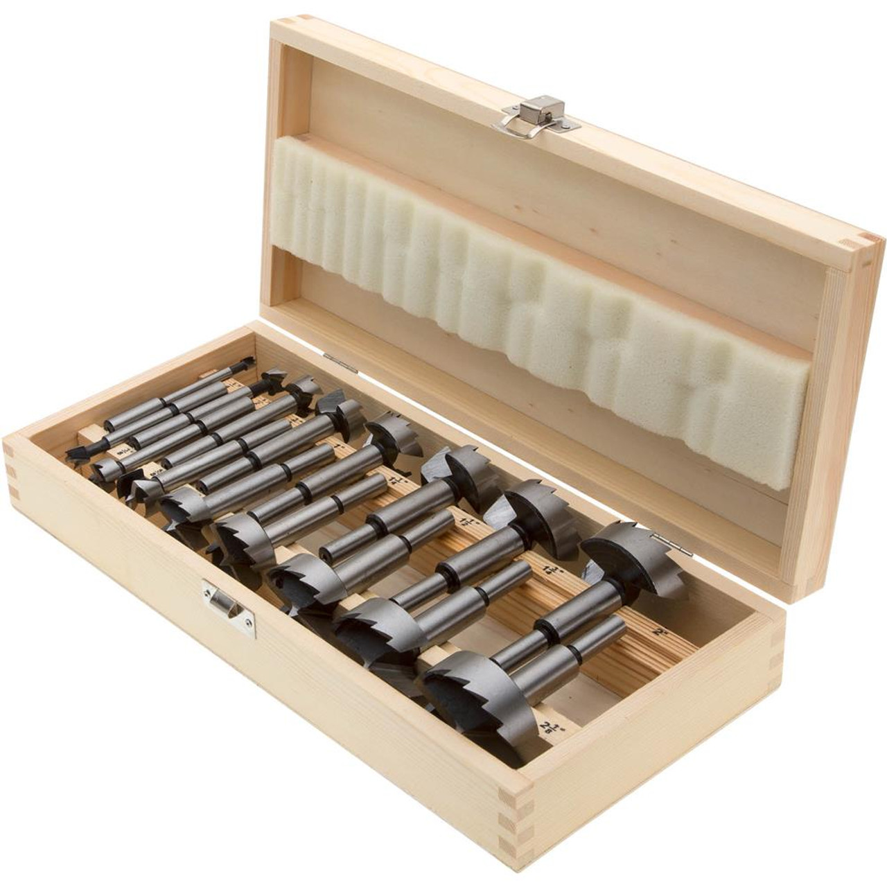 Woodstock SteeleX 16 pc. Forstner Bit Set, 1/4" - 2-1/8" D1030