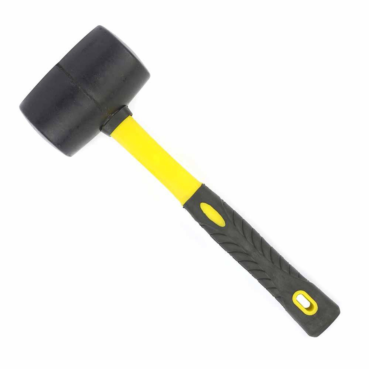 Big Horn Tools Big Horn 24 oz Rubber Mallet with Fiberglass Handle 19299 