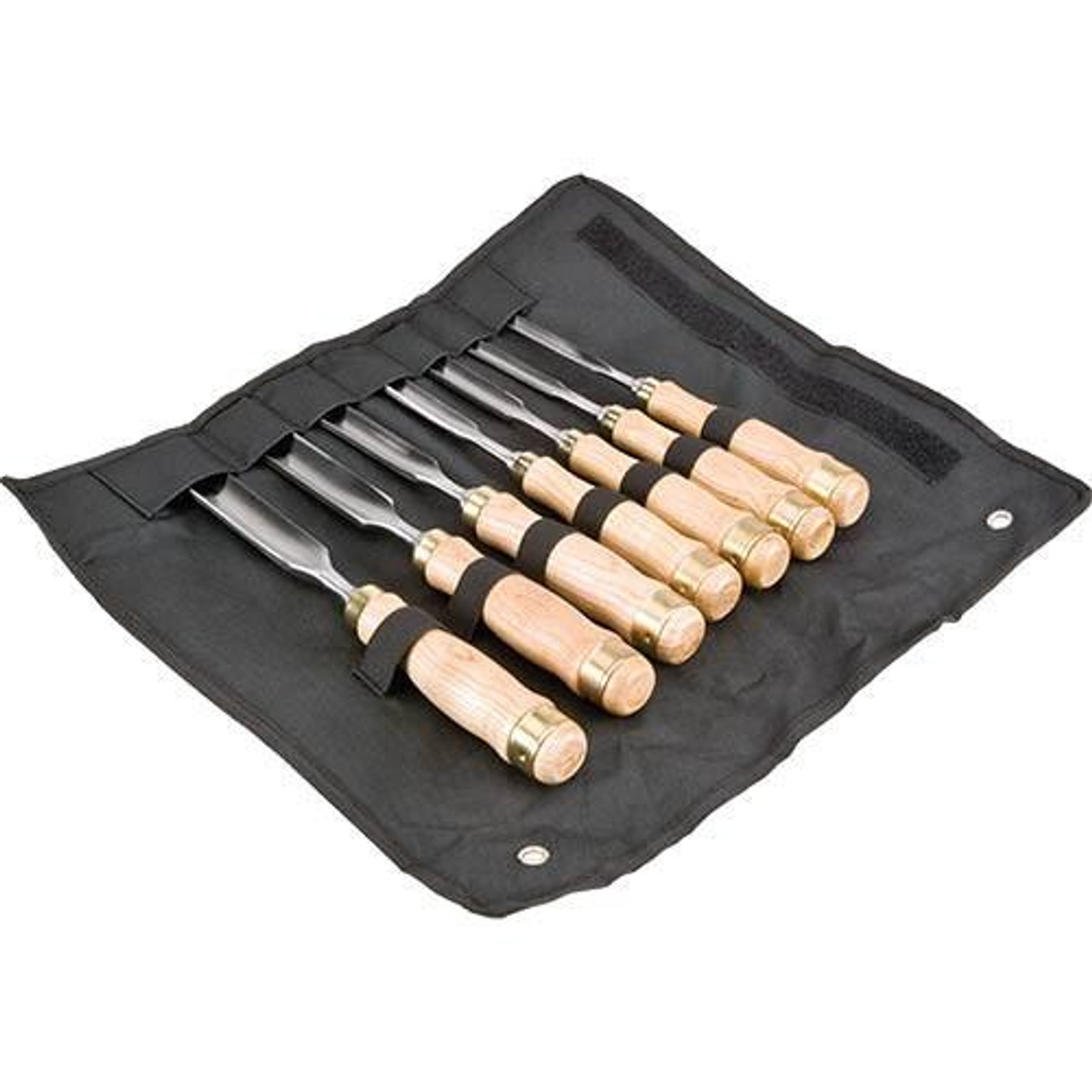 Woodstock International Woodstock Shop Fox 7 pc. Gouge Chisel Set D3780 