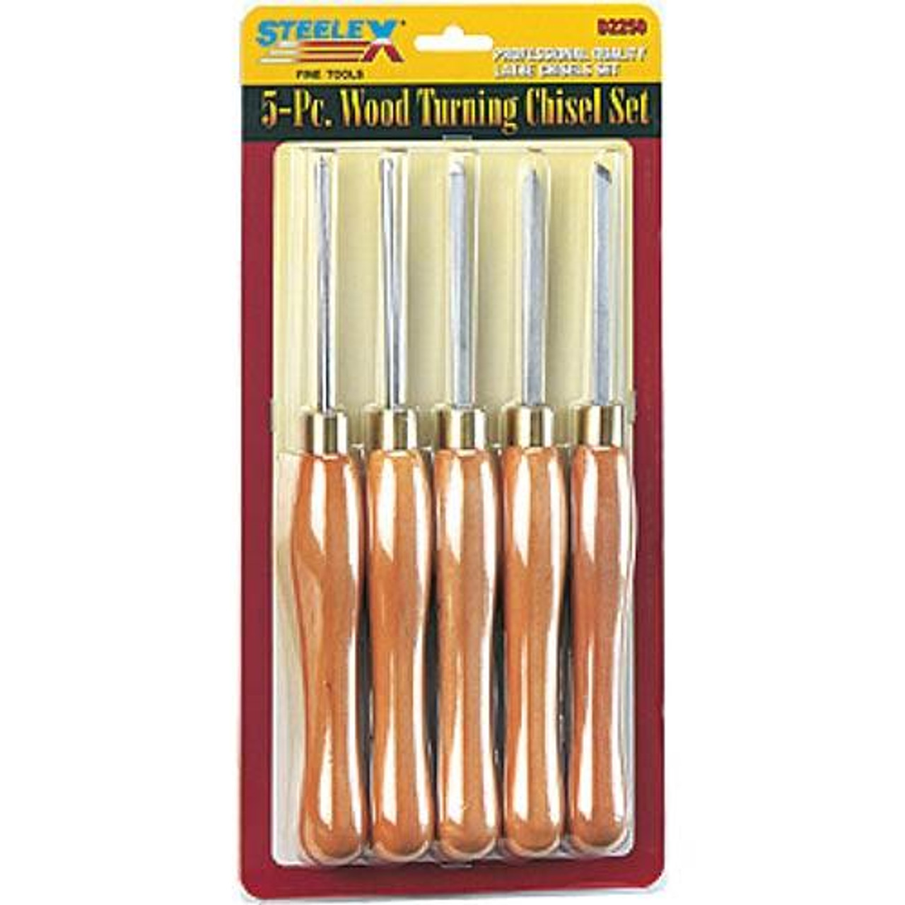 Woodstock International Woodstock SteeleX 5 pc. 10-1/2" Turning Chisel Set D2250 