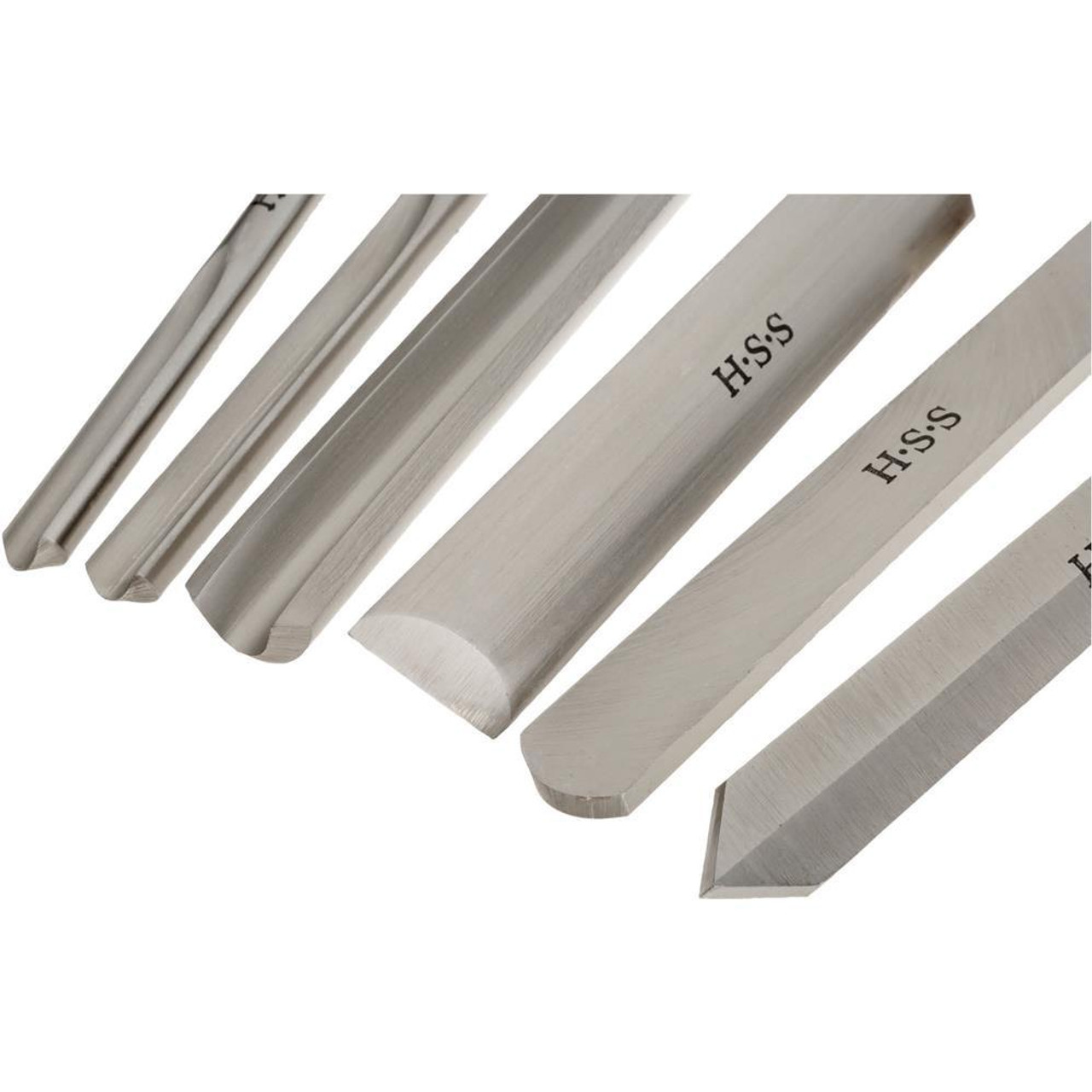 Woodstock International Woodstock Shop Fox 6 pc. Deluxe HSS Lathe Chisel D3789 