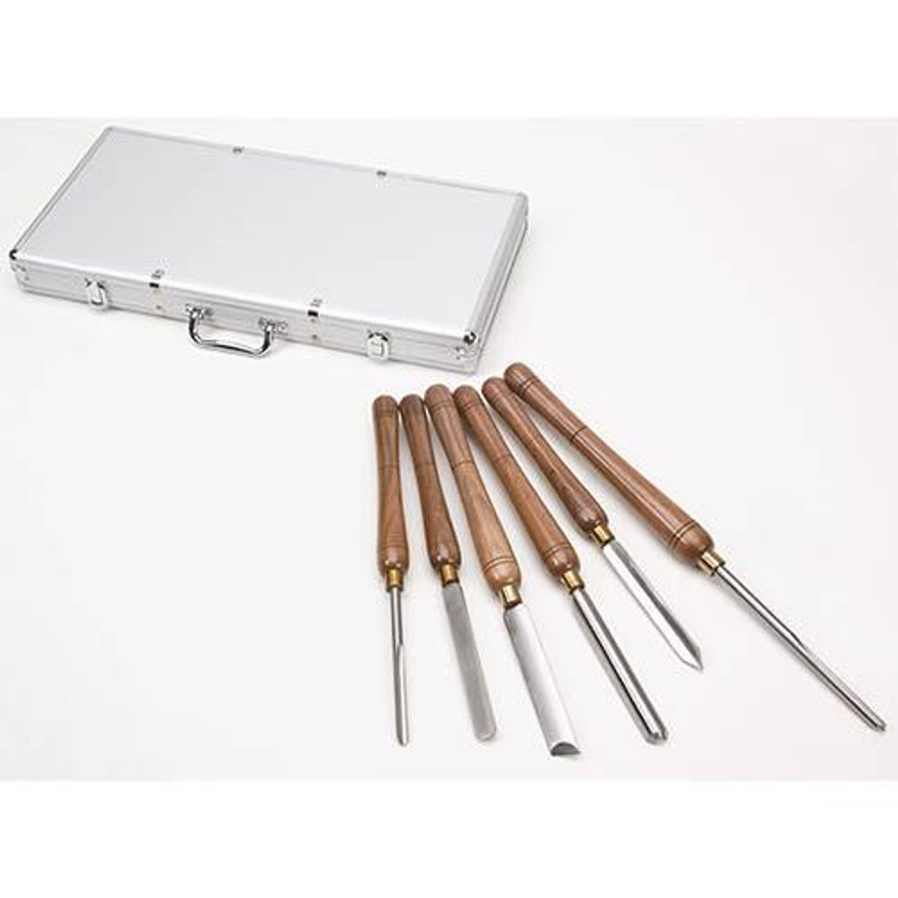 Woodstock International Woodstock Shop Fox 6 pc. Deluxe HSS Lathe Chisel D3789 