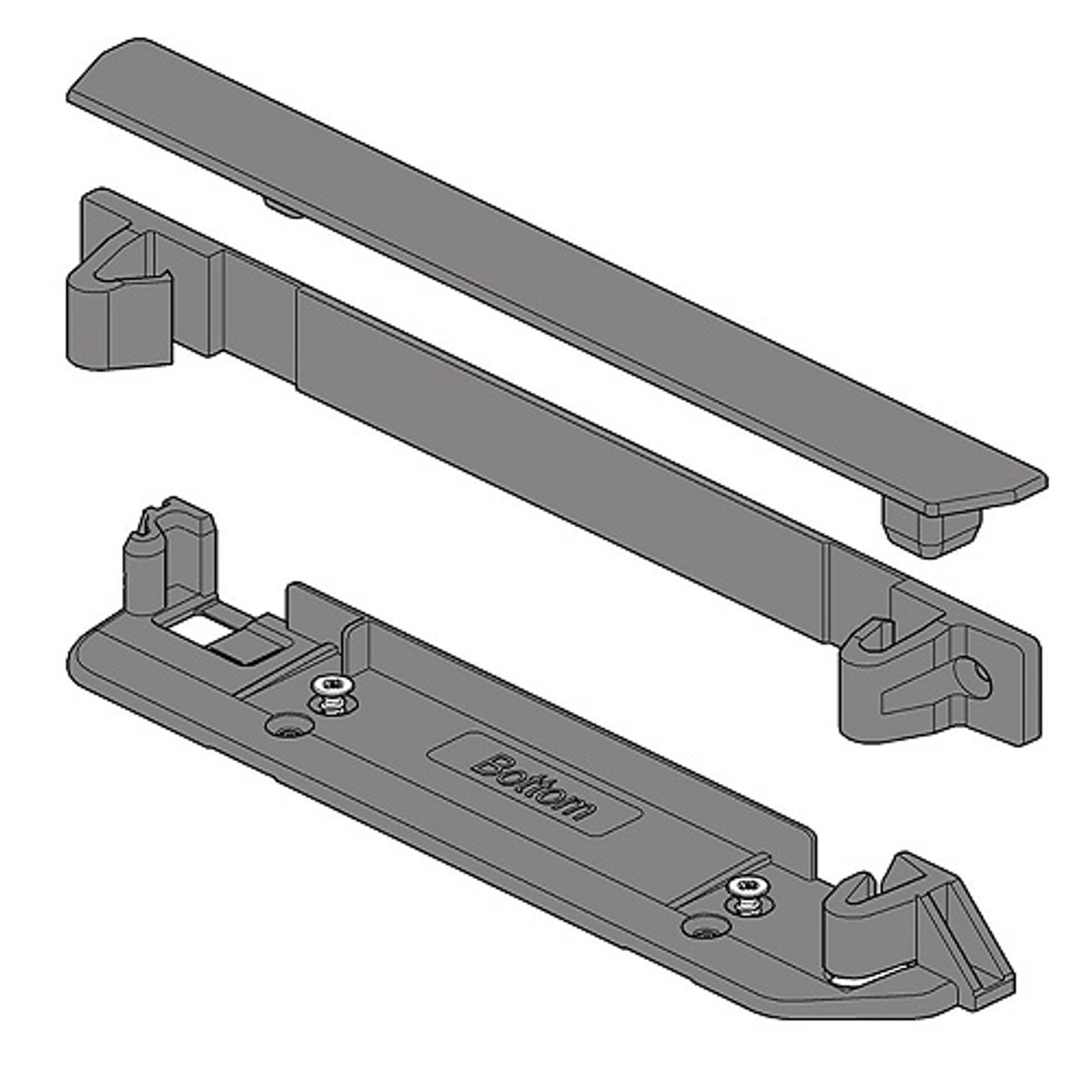 Blum Z10D01EA.01 Adapter Set Back and Bottom