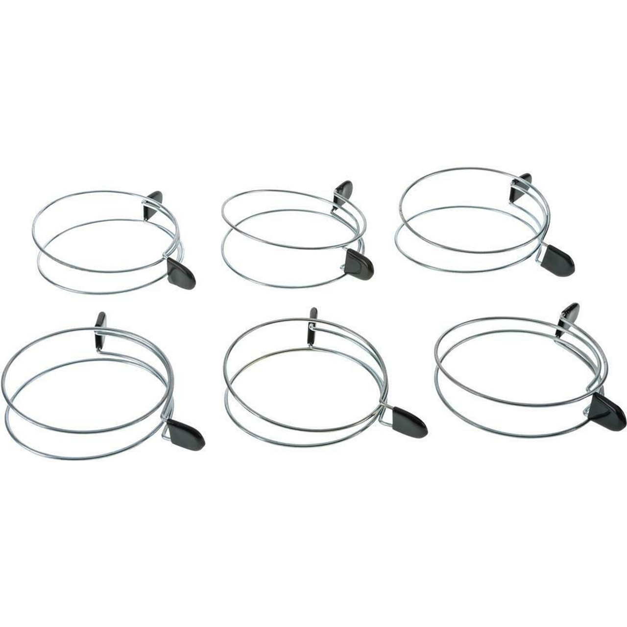 Woodstock Shop Fox 6" Double Loop Squeeze Hose Clamp, 6 pk. D4571