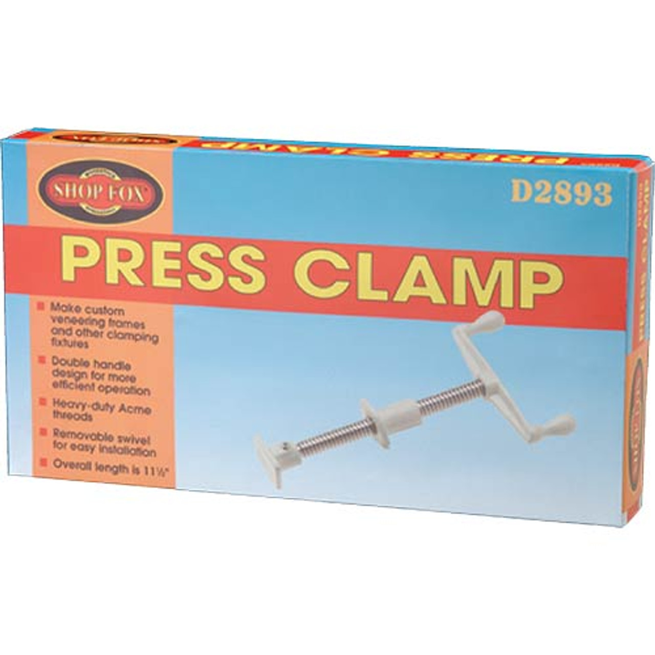 Woodstock Shop Fox Press Clamp D2893