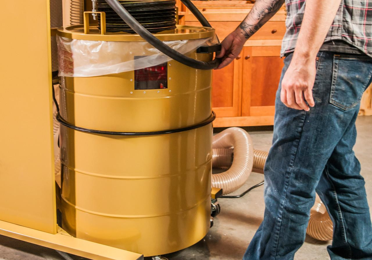  Powermatic PM2200 3HP Cyclonic Dust Collector - with HEPA Filter 1792200HK NO SALES TAX SHIPS FREE 