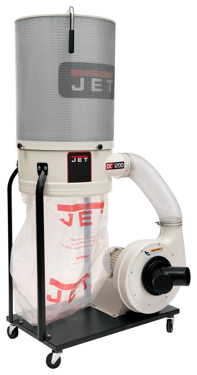 Jet DC-1200VX-CK1 Dust Collector, 2HP 1PH 230V, 2-Micron Canister Kit 710702K