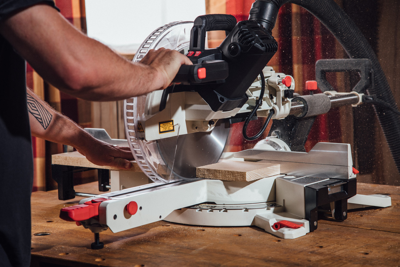 Jet 707212 12 in. Sliding Dual Bevel Compound Miter Saw