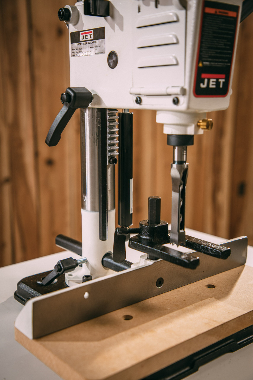 Jet JBM-5 Benchtop Mortise Machine, 1/2" Capacity, 1/2HP, 1725 RPM 708580