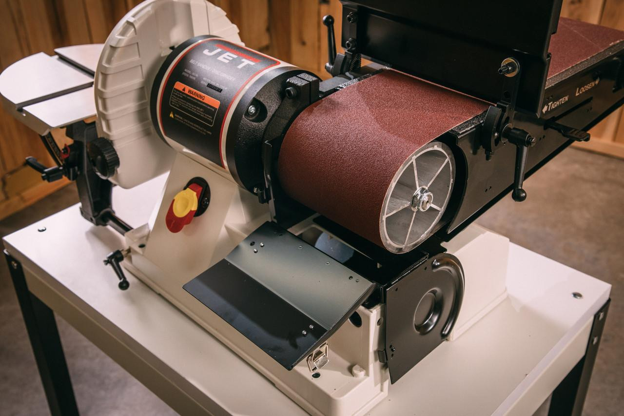 Jet Tools Jet JSG-96OS, 6" x 48" Belt / 9" Disc Sander with Open Stand, 3/4HP 1Ph, 115V JT9-708596K NO SALES TAX 