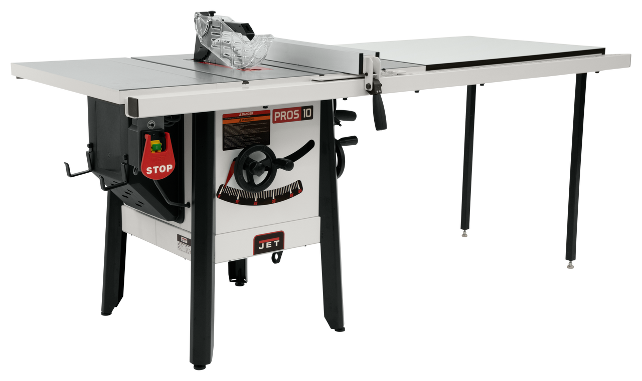 Jet The JPS-10 1.75 HP 115V 52" Proshop Tablesaw with Cast wings 725001K