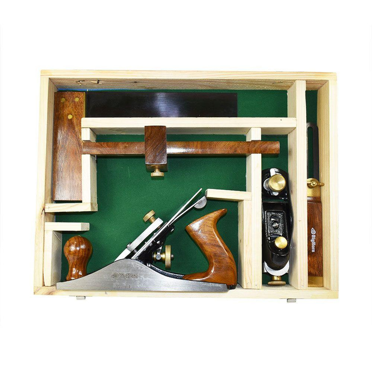 Big Horn Tools Big Horn Professional 5 Pieces Woodworking Kit 19876 