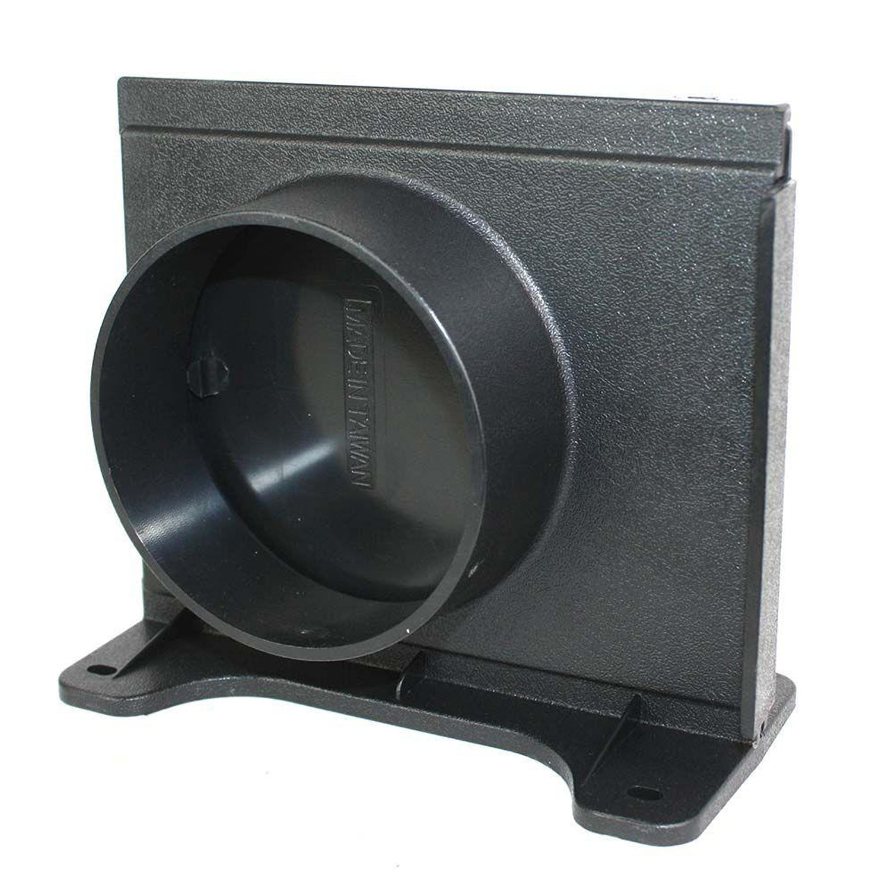 Big Horn Tools Big Horn 4-Inch ABS Plastic Wall Mounted Blast Gate with One Threaded End and One Quick Disconnect End for Dust Collection Systems 11457 