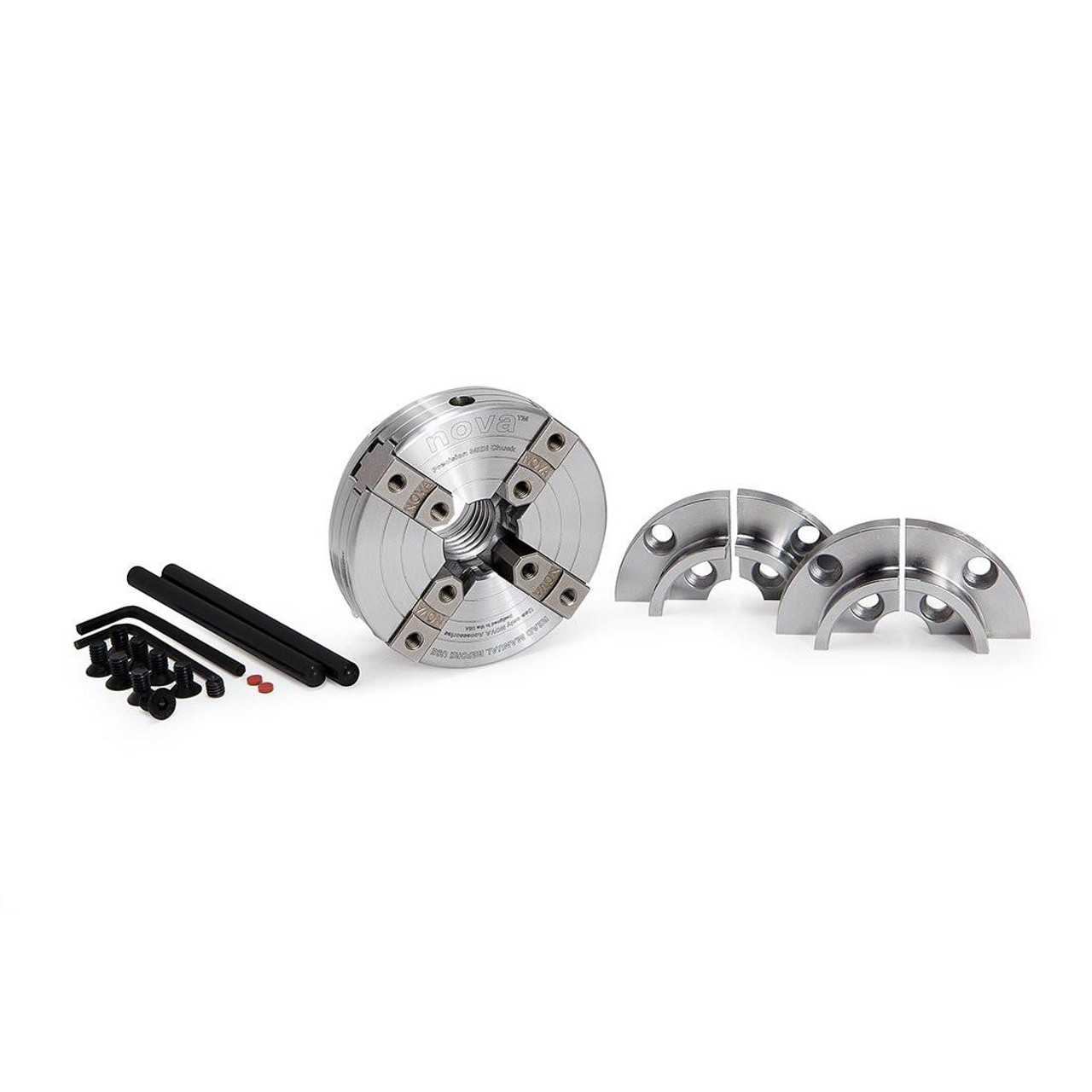 Nova NOVA PRECISION MIDI SELECT DIRECT THREAD 1In. X 8TPI CHUCK (48122) 