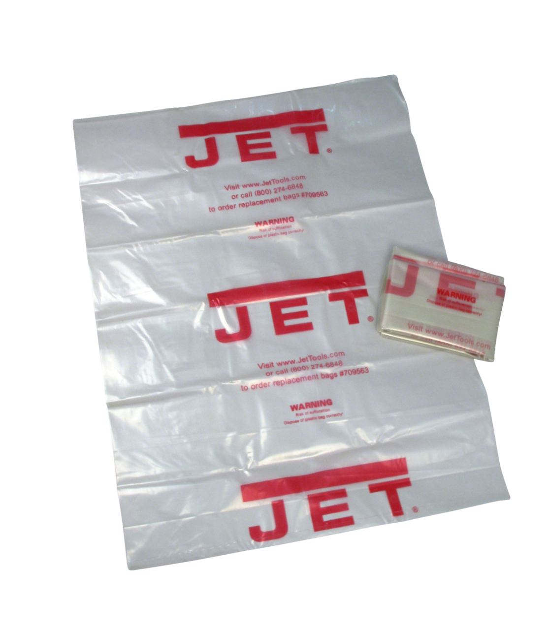 Clear Plastic Bag for JET Cyclone Canister (all models) 717511