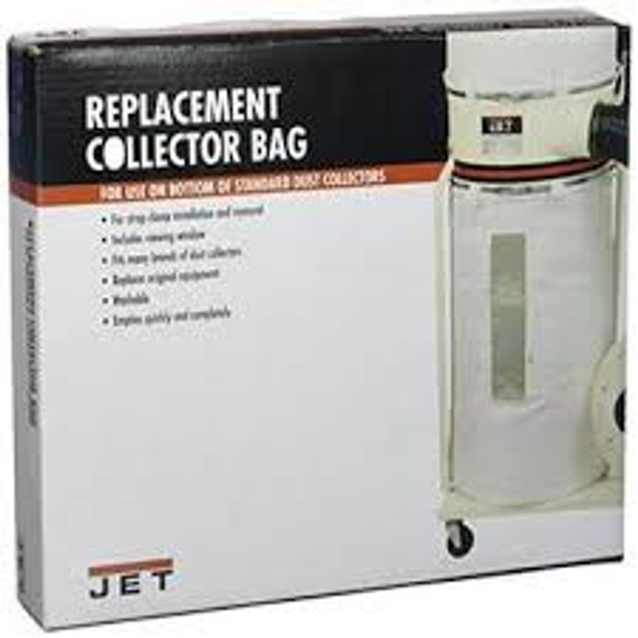 Jet CB-1256, Replacement Collection Bag for DC-1200,1900,5000,5600 708699