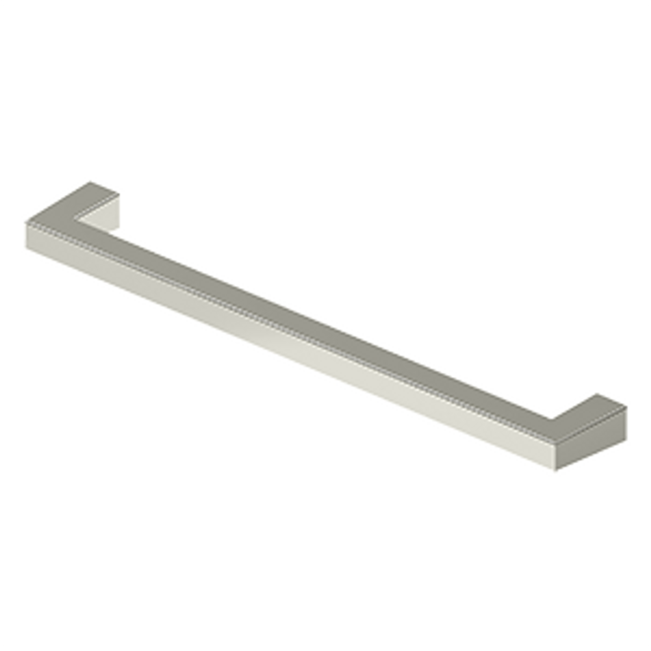 Deltana MODERN SQUARE BAR PULL, 8", HD, SOLID BRASS SBP80