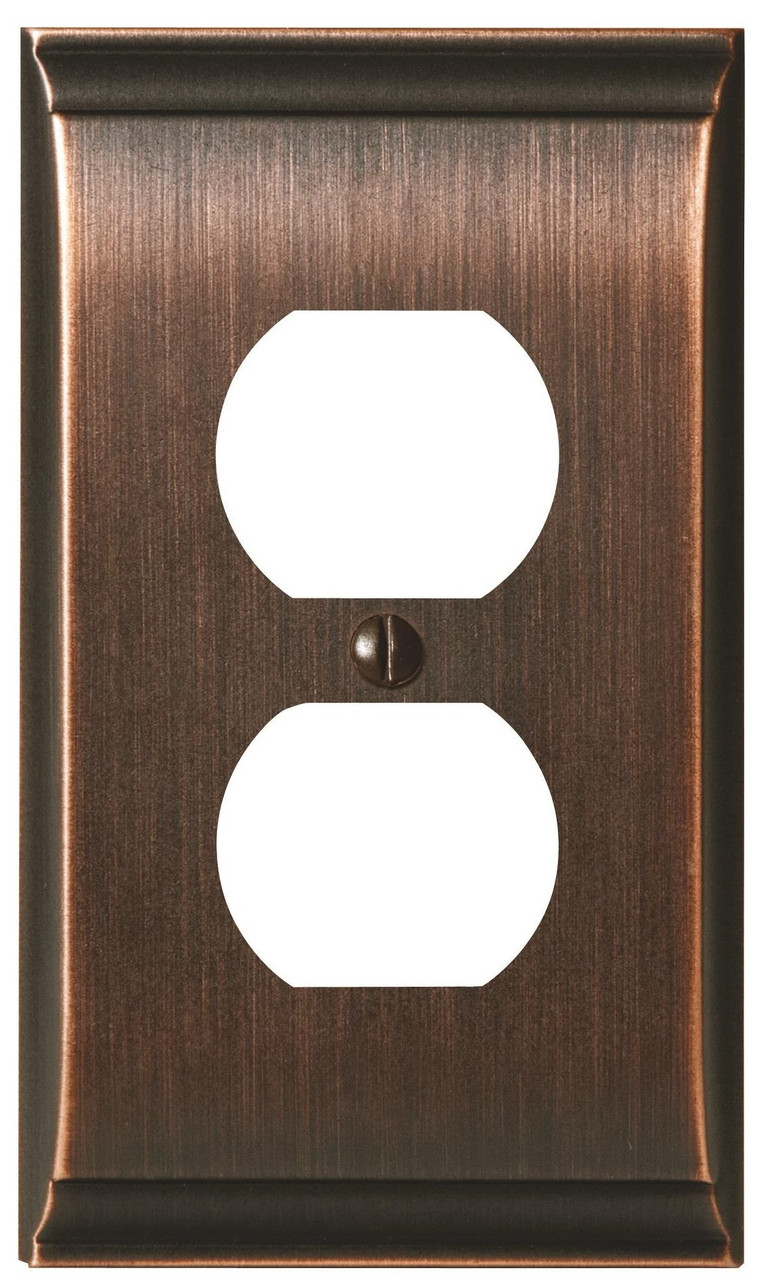 Amerock CANDLER 1 Receptacle Wall Plate BP36508