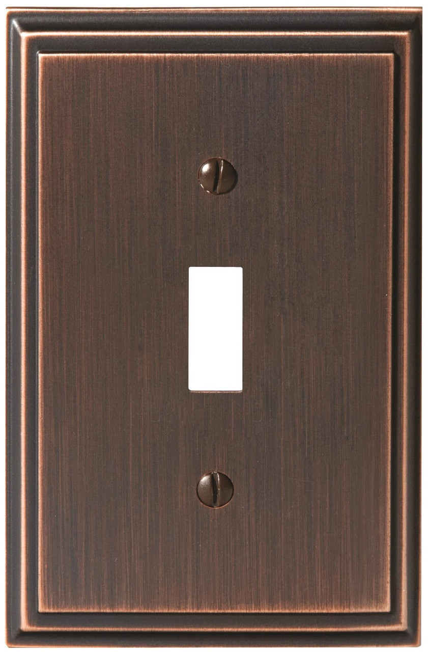 Amerock MULHOLLAND 1 Toggle Wall Plate BP36514