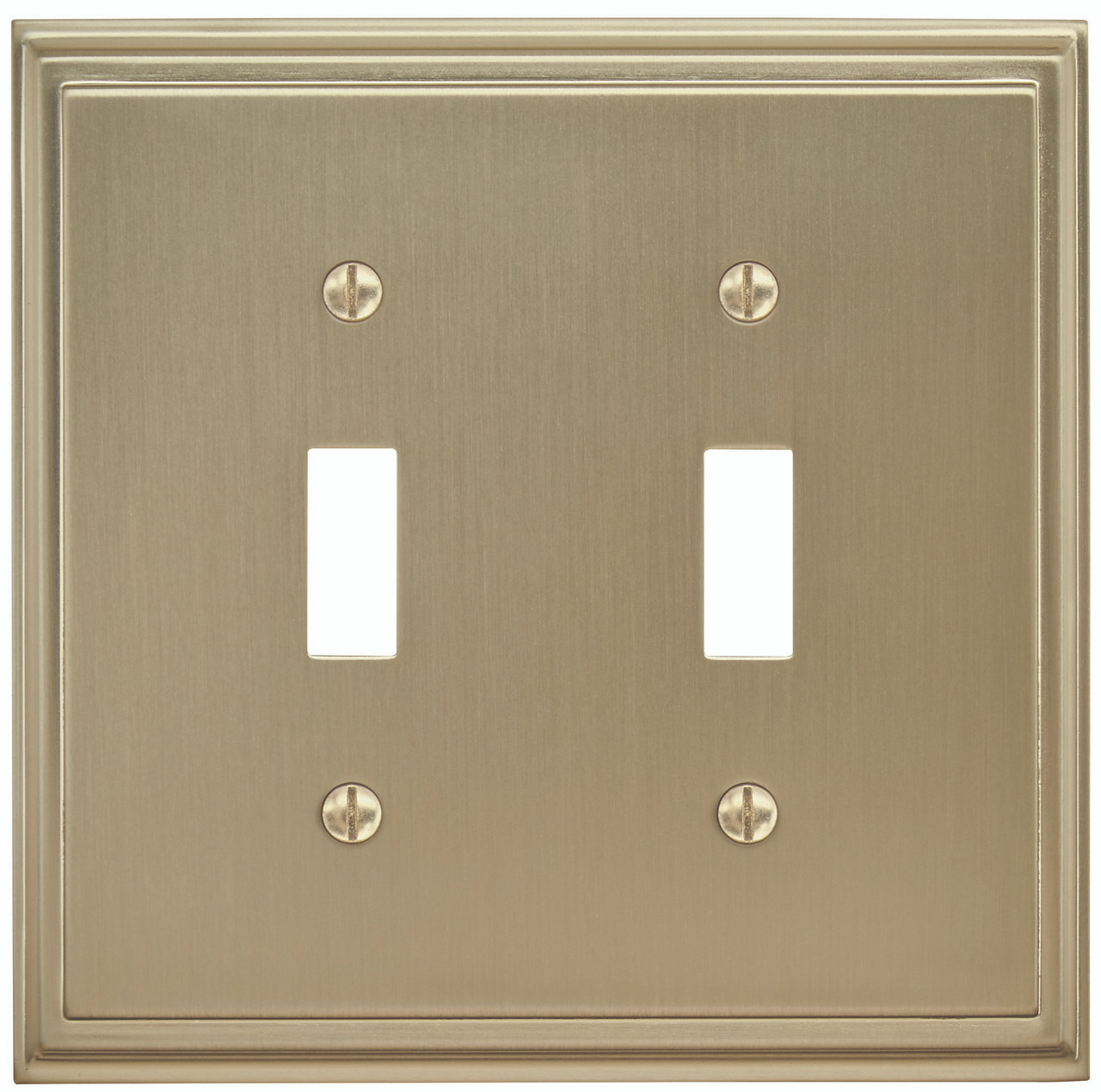 Amerock MULHOLLAND 2 Toggle Wall Plate BP36515