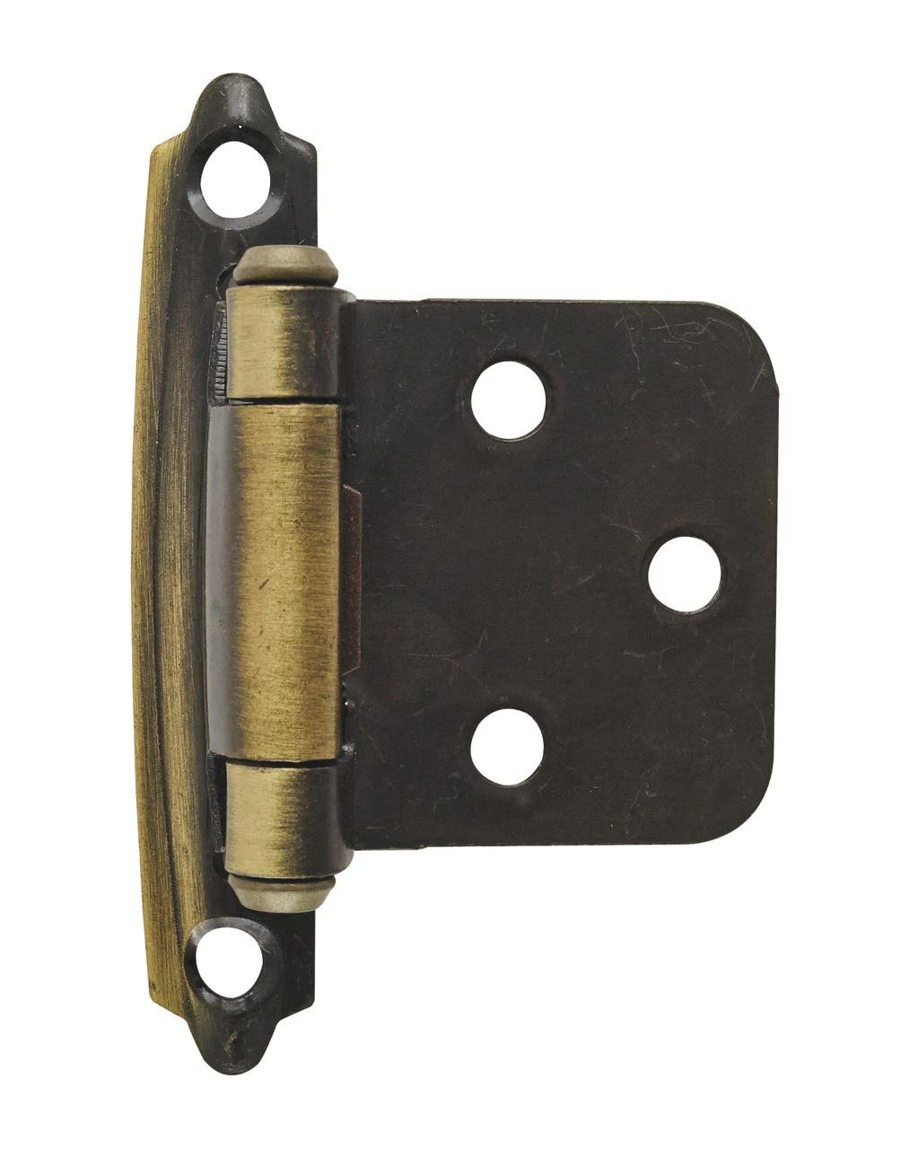  Amerock VARIABLE OVERLAY FACE MOUNT SELF-CLOSING,Hinge BPR3429 