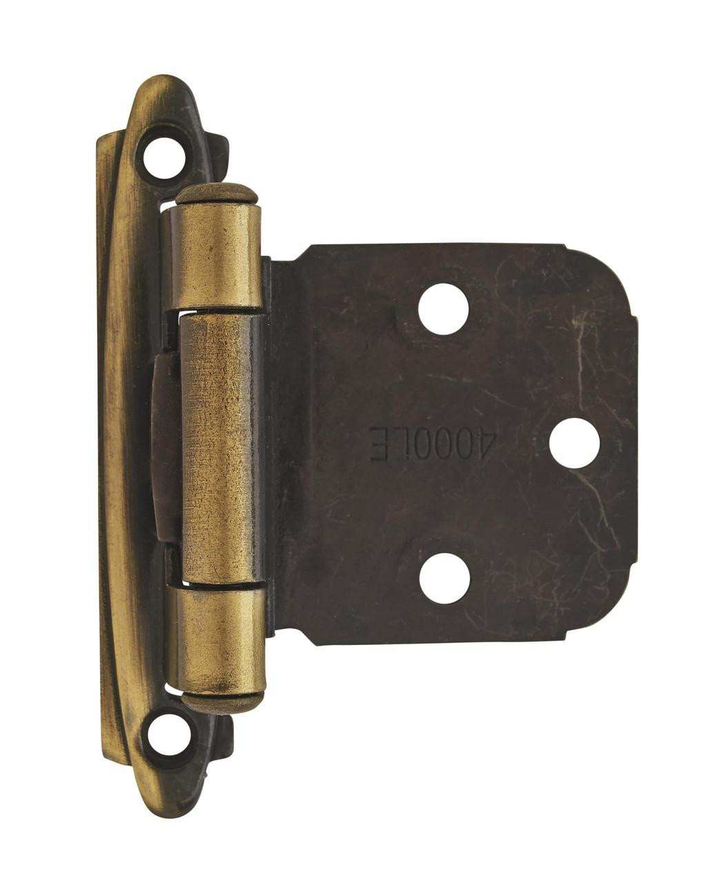  Amerock Variable Overlay FACE MOUNT Hinge Self Closing BPR7629 