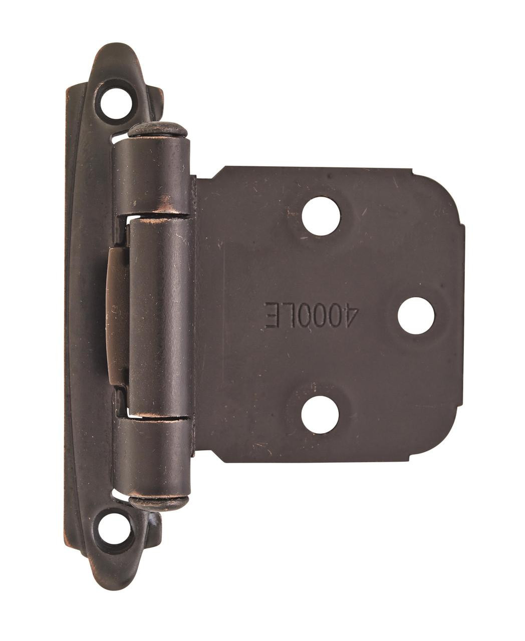  Amerock Variable Overlay FACE MOUNT Hinge Self Closing BPR7629 