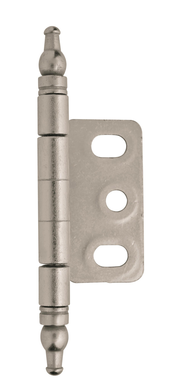 Amerock PARTIAL WRAP FLUSH INSET MINARET TIP 3/4 In (19 Mm) Door Thick. Hinge PK3180TM