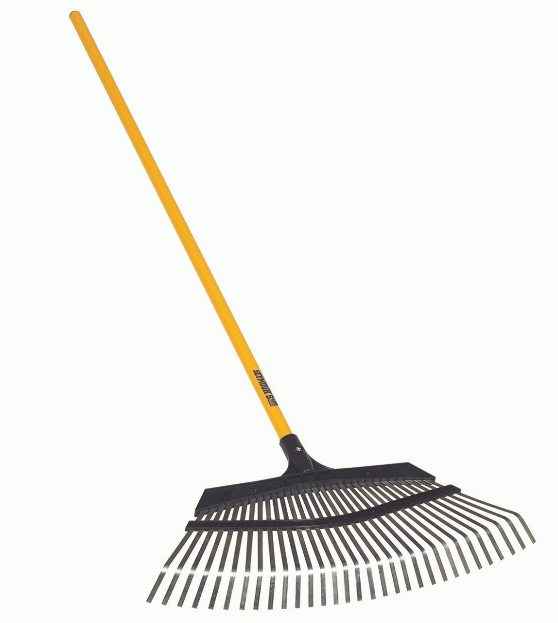 Seymour Midwest Pro-Flex 24" Rake, 48" Yellow Aluminum Handle 43326