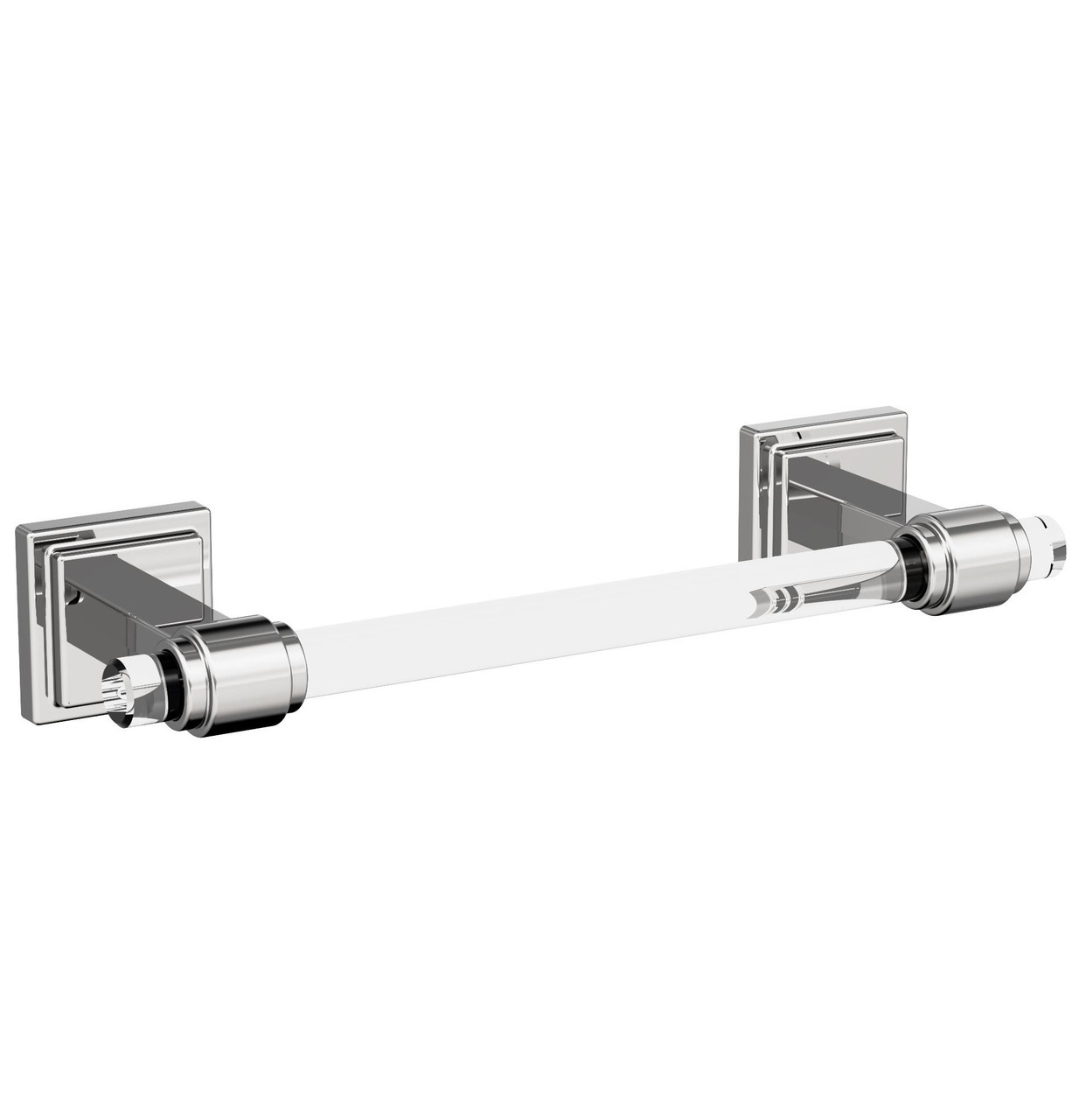 Amerock Glacio Contemporary 8 in. (203 mm) Towel Bar BH36065