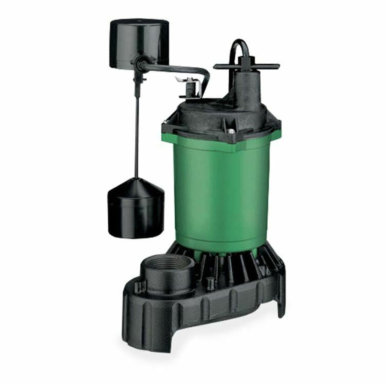 Myers MS50V10 1/2HP Automatic Vertical Float Switch Zinc Volute Sump Pump 10' Cord
