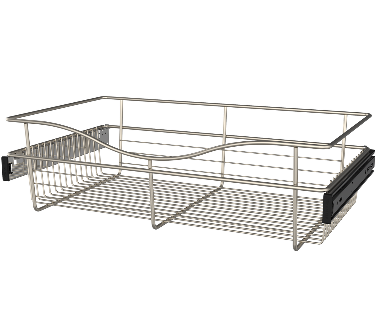 Rev-A-Shelf Wire Pull Baskets 24" Wide - 14" Deep - 3 Heights-3 Finishes