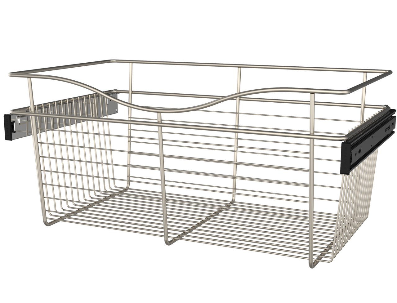 Rev-A-Shelf Wire Pull Baskets 24" Wide - 14" Deep - 3 Heights-3 Finishes