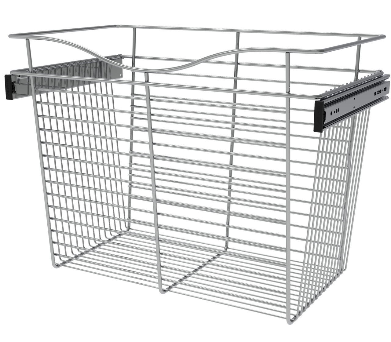 Rev-A-Shelf Wire Pull Baskets 24" Wide - 14" Deep - 3 Heights-3 Finishes