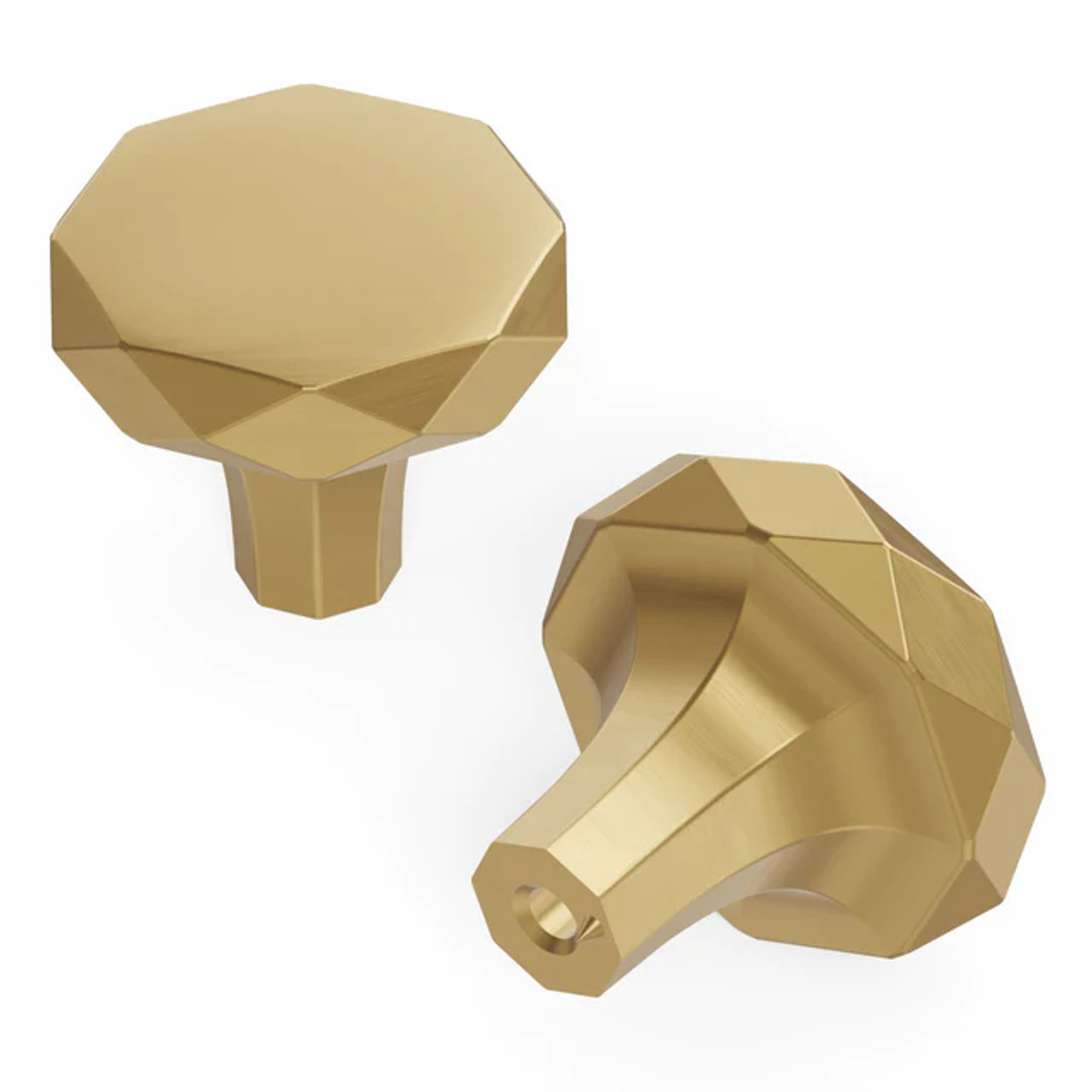 Hickory Hardware 1-1/4 INCH (32MM) ROUND KARAT KNOB