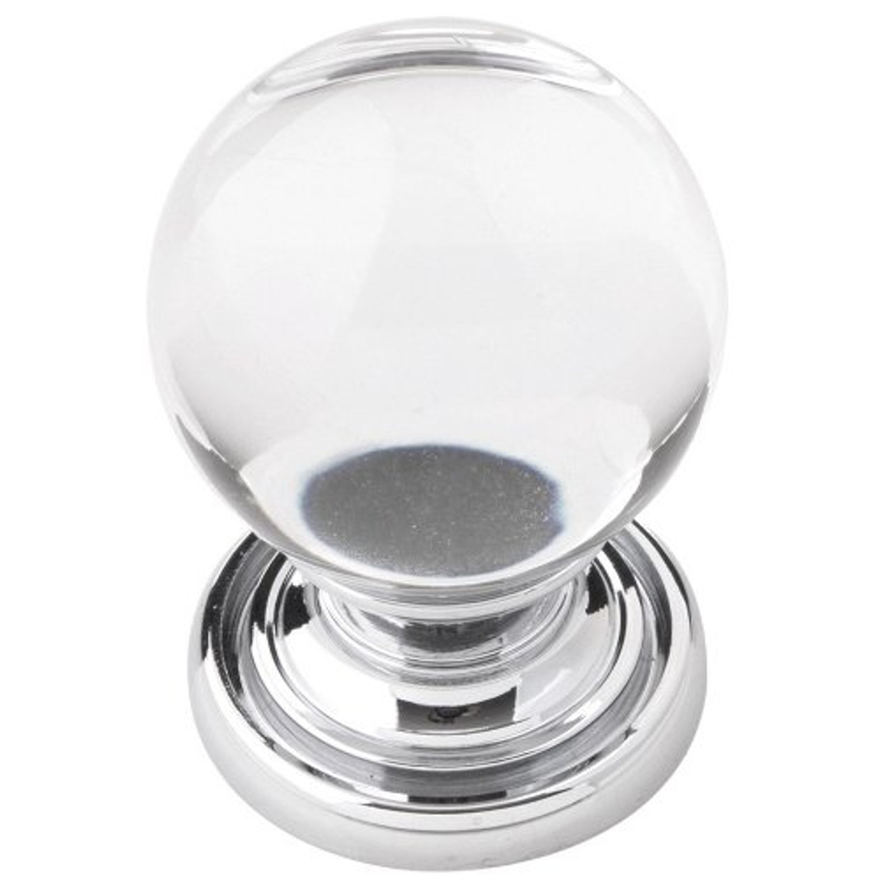 Belwith Keeler Luster Glass Knob 1-1/8" Round