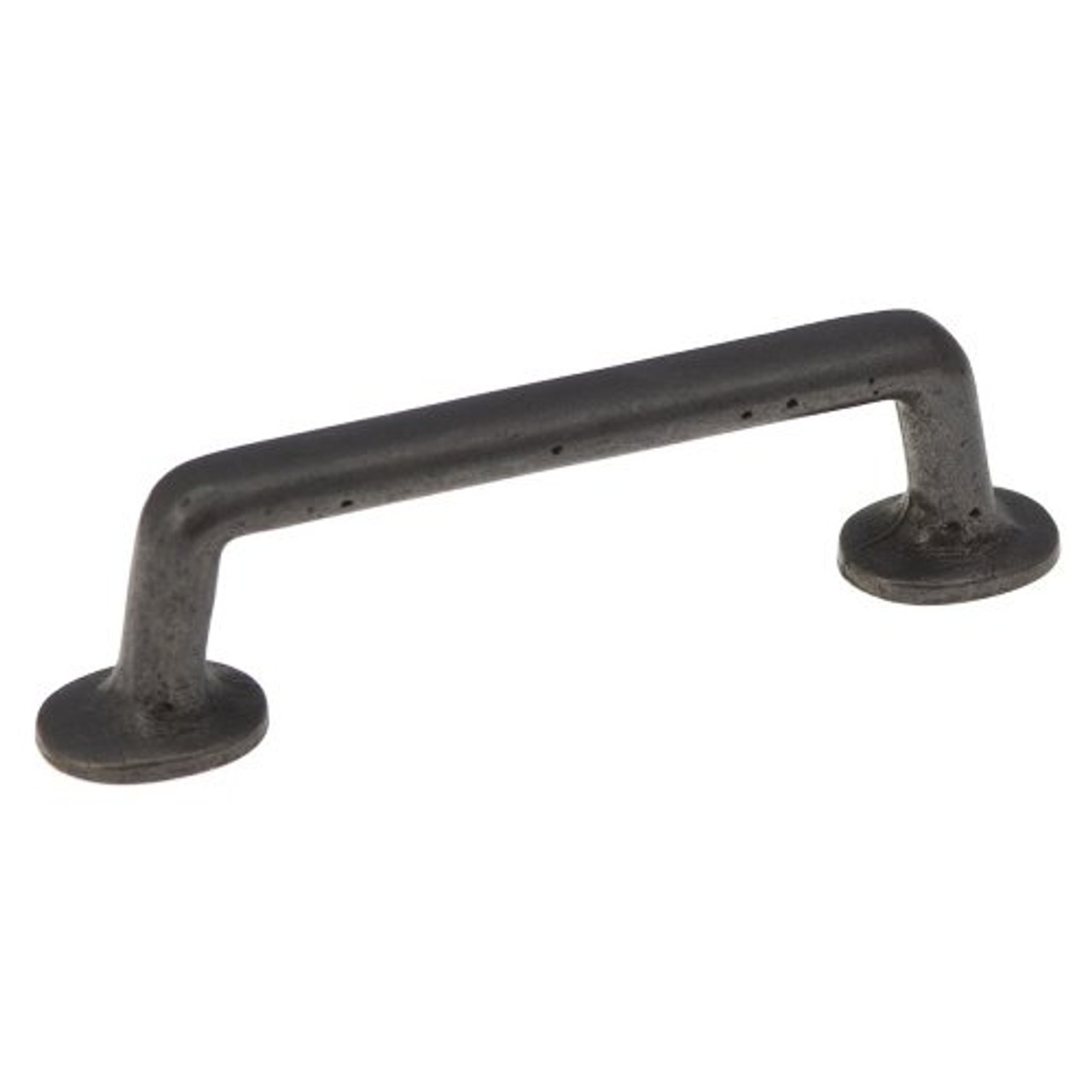 Hickory Hardware 4 INCH CARBONITE BLACK IRON CABINET PULL