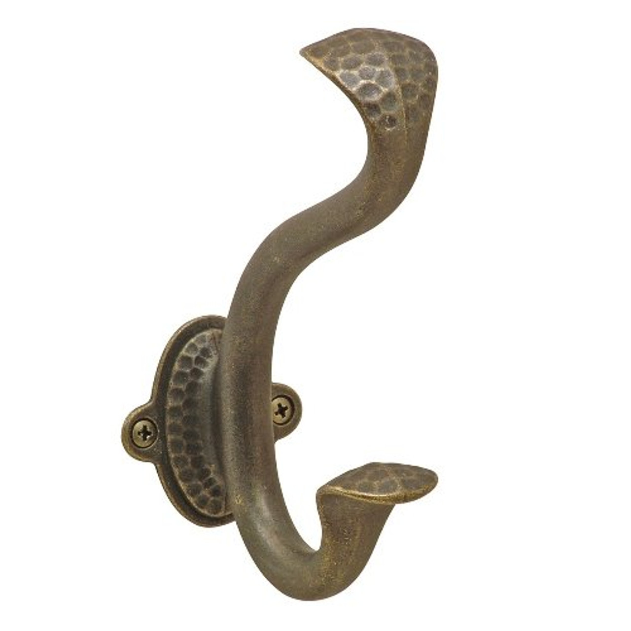 Hickory Hardware 1-3/8" CENTER-TO-CENTER CRAFTSMAN SIGNATURE DOUBLE COAT HOOK