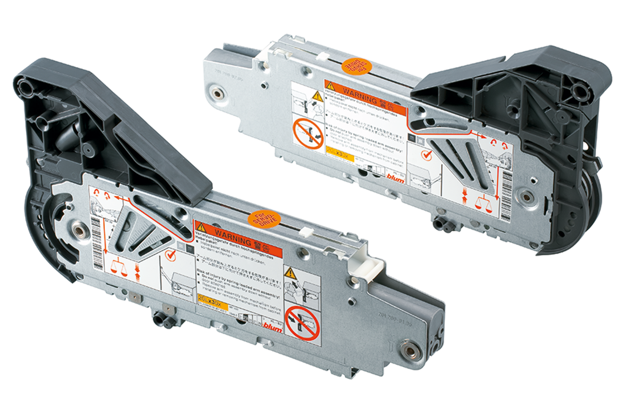 Blum AVENTOS HL Top 22L22XX -22K25XX Face Frame Cabinet Lift Mechanism Sets for Door Zinc Plated Blum AVENTOS HL Top 22L22XX -22K25XX Face Frame Cabinet Lift Mechanism Sets for Door Zinc Plated