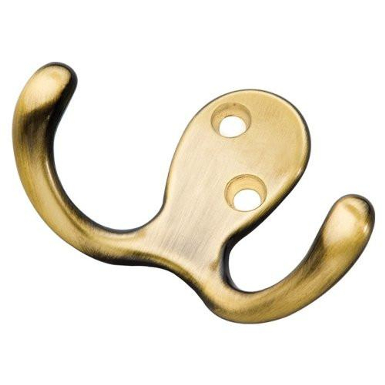 Hickory Hardware HOOKS 5/8" CENTER-TO-CENTER DOUBLE UTILITY COAT HOOK